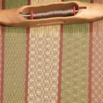 Carolyn O, Yardage woven with select threadings.