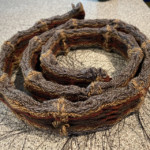 Carolyn's scarf all tied up